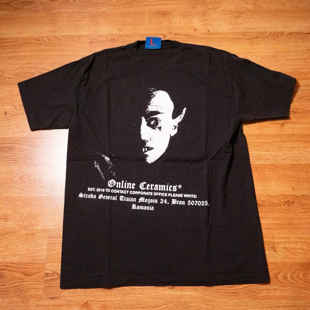 Online Ceramics Company Uniform Nosferatu Tee - Size L - Black - NEW